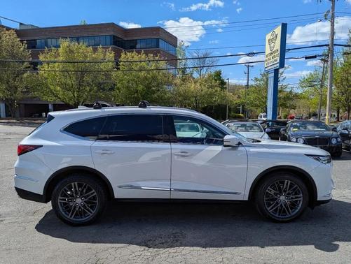 Platinum White Pearl 2022 Acura MDX Advance Package