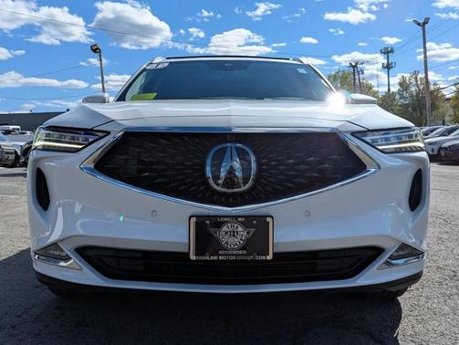 Platinum White Pearl 2022 Acura MDX Advance Package