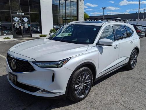 Platinum White Pearl 2022 Acura MDX Advance Package