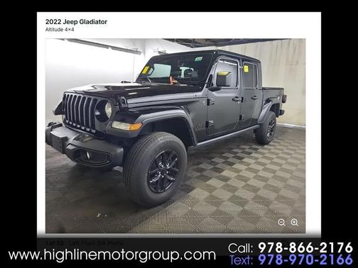 2022 Jeep Gladiator Altitude 4x4