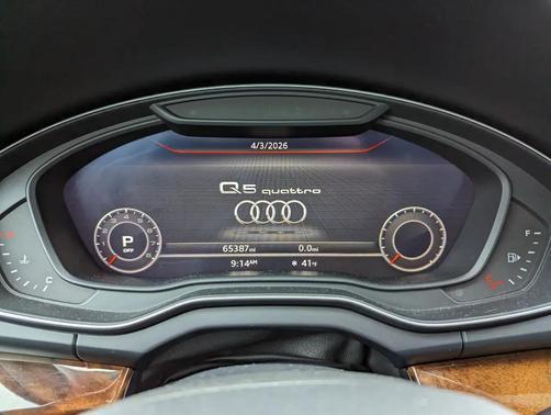 Light Blue 2018 Audi Q5 2.0T Tech Premium