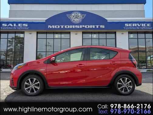 Absolutely Red 2019 Toyota Prius LE