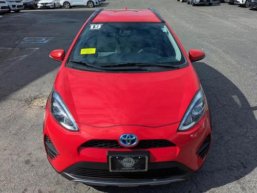 Absolutely Red 2019 Toyota Prius LE
