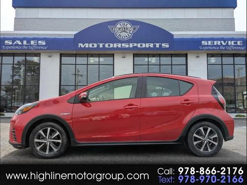 Absolutely Red 2019 Toyota Prius LE
