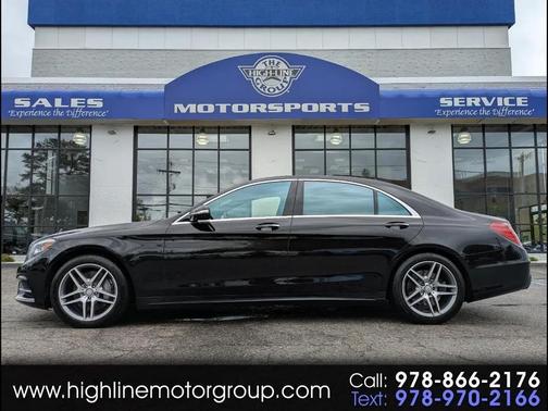 Black 2016 Mercedes-Benz S-Class 4MATIC