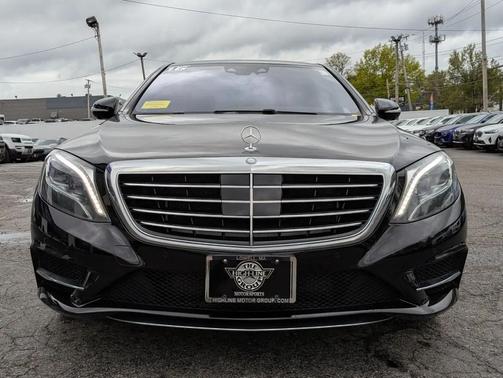 Black 2016 Mercedes-Benz S-Class 4MATIC