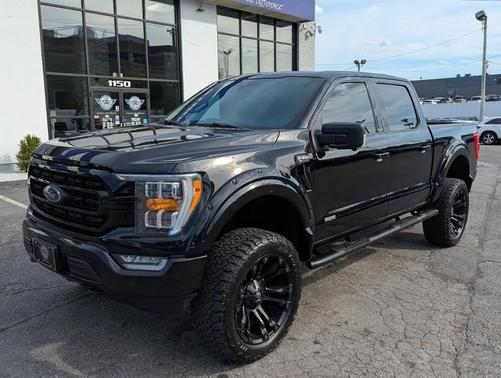 Agate Black Metallic 2021 Ford F-150 XLT