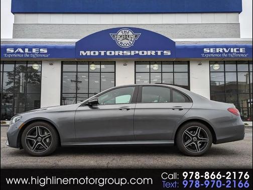 Gray 2022 Mercedes-Benz E-Class 4MATIC