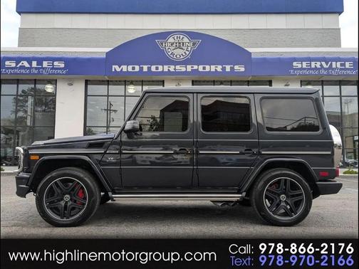 Black 2017 Mercedes-Benz AMG G 63 4MATIC