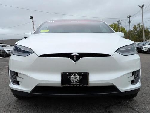 Pearl White Multi-Coat 2020 Tesla Model X Long Range Plus Dual Motor All-Wheel Drive