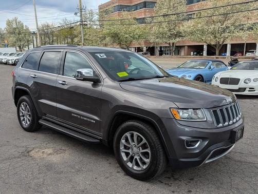 Granite Crystal Metallic Clearcoat 2015 Jeep Grand Cherokee Limited