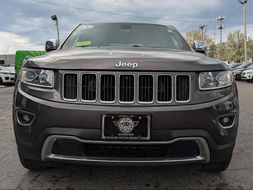 Granite Crystal Metallic Clearcoat 2015 Jeep Grand Cherokee Limited