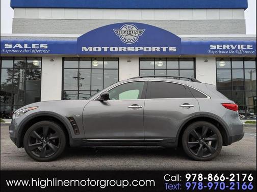 Graphite Shadow 2017 INFINITI QX70 Base