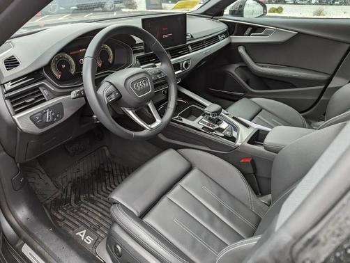 Daytona Gray Pearl Effect 2024 Audi A5 Sportback 45 S Line Premium Plus