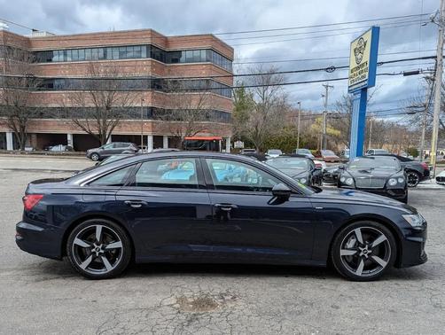 Blue 2021 Audi A6 55 Premium
