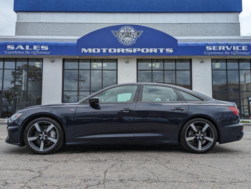Firmament Blue Metallic 2021 Audi A6 55 Premium