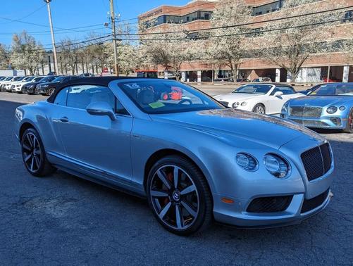Silver 2014 Bentley Continental GT V8 S