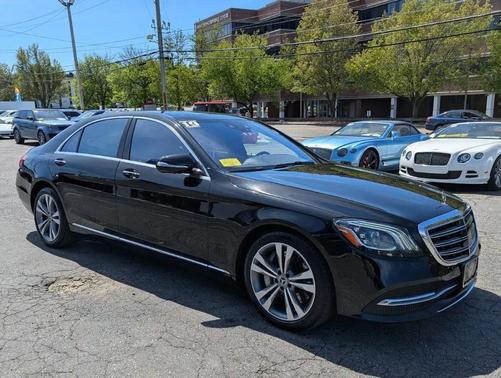 Black 2019 Mercedes-Benz S-Class 4MATIC