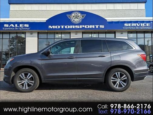 Modern Steel Metallic 2018 Honda Pilot EX-L