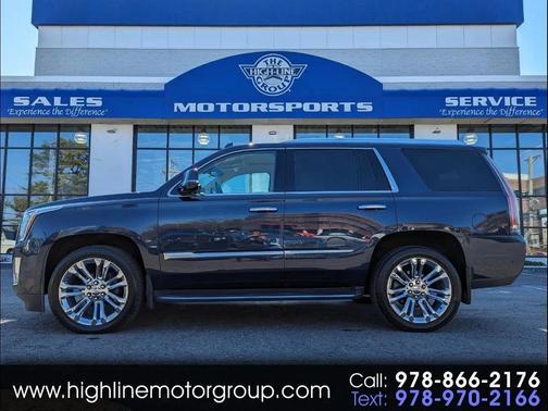 Dark Adriatic Blue Metallic 2019 Cadillac Escalade Luxury