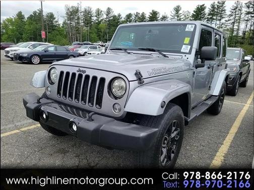 2017 Jeep Wrangler Unlimited Smoky Mountain 4x4