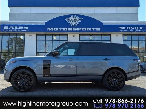 Blue 2018 Land Rover Range Rover 5.0L Supercharged LWB