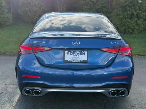 Starling Blue Metallic 2023 Mercedes-Benz AMG C 43 4MATIC