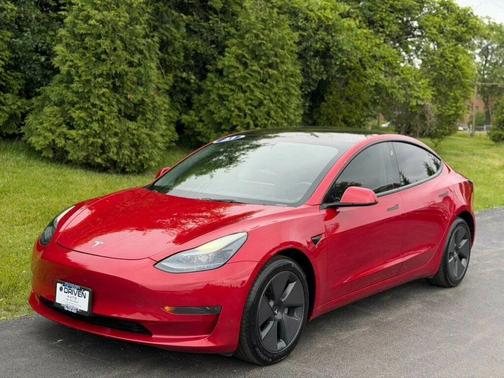 Red Multi-Coat 2023 Tesla Model 3 Standard Range