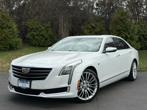 Crystal White Tricoat 2018 Cadillac CT6 3.6L Luxury