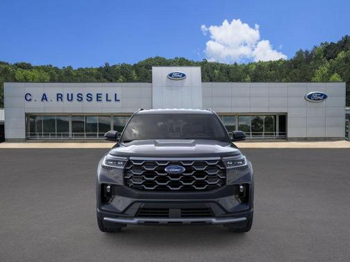 Black Metallic 2026 Ford Explorer Platinum
