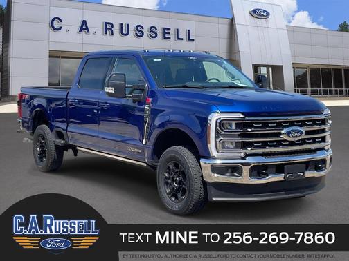 Blue Metallic 2026 Ford F-250 Lariat