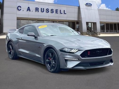 Gray Metallic 2022 Ford Mustang EcoBoost