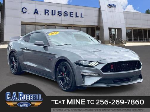 Gray Metallic 2022 Ford Mustang EcoBoost