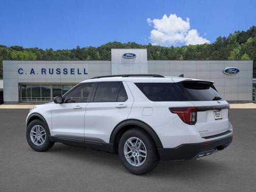 White Metallic 2026 Ford Explorer Active