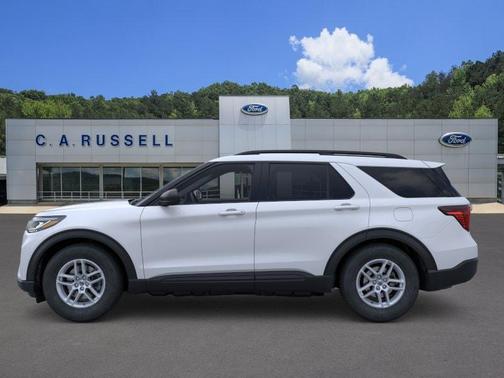 White Metallic 2026 Ford Explorer Active
