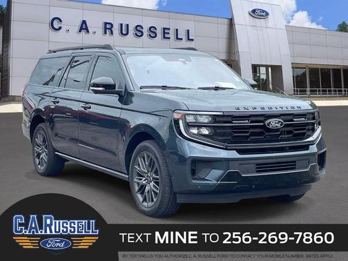 Blue Metallic 2025 Ford Expedition Max Platinum