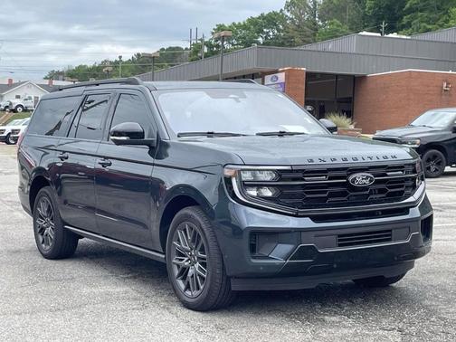 Blue Metallic 2025 Ford Expedition Max Platinum