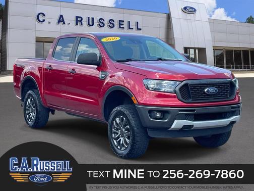 Red Metallic 2020 Ford Ranger XLT