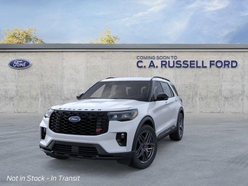 White Metallic 2026 Ford Explorer ST