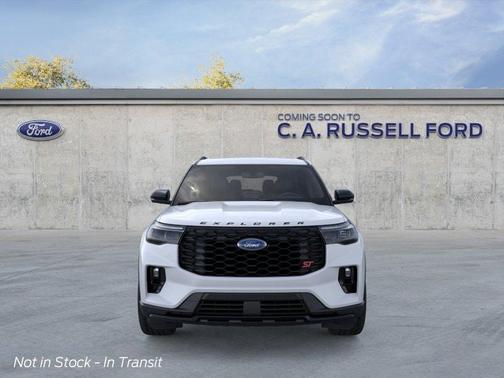 White Metallic 2026 Ford Explorer ST