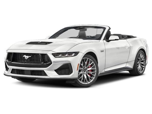 Oxford White 2025 Ford Mustang GT Premium