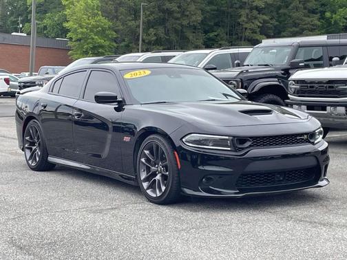 Pitch Black Clearcoat 2023 Dodge Charger Scat Pack