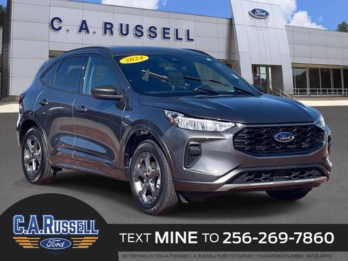 Gray Metallic 2024 Ford Escape ST-Line