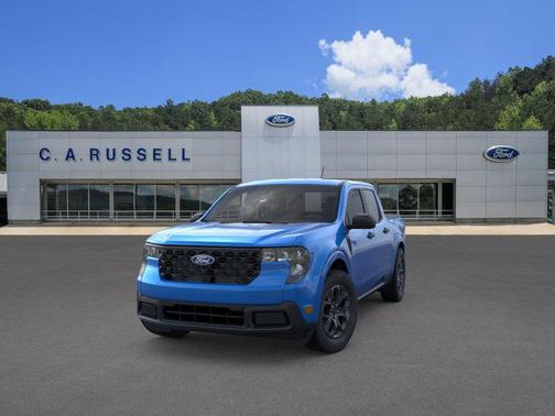 Blue 2025 Ford Maverick XLT