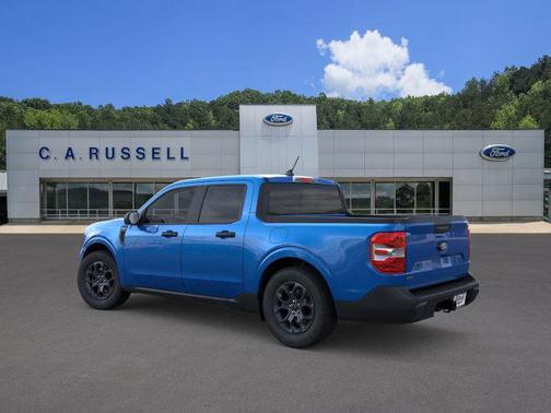 Blue 2025 Ford Maverick XLT