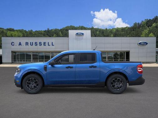 Blue 2025 Ford Maverick XLT
