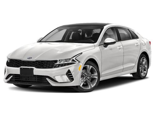 White Pearl 2021 Kia K5 EX
