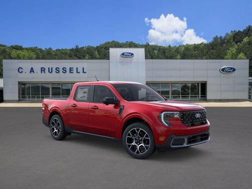 Ruby Red Metallic Tinted Clearcoat 2026 Ford Maverick Lariat
