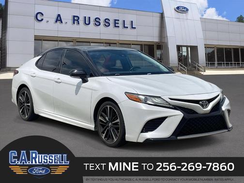 Wind Chill Pearl 2019 Toyota Camry XSE