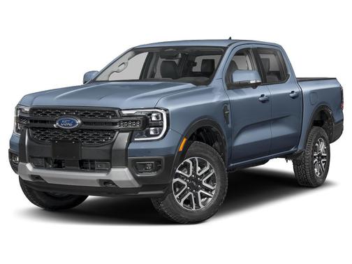 Azure Gray Metallic 2025 Ford Ranger Lariat